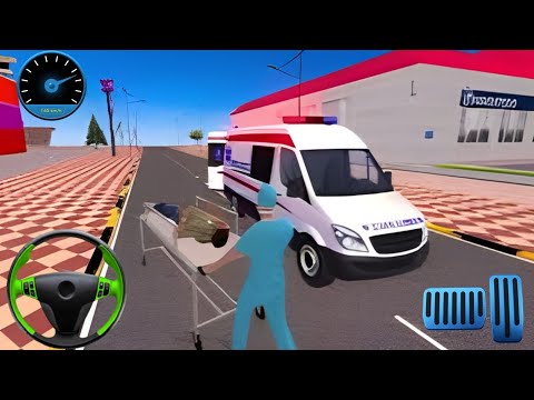 Ambulance Mini Bus Driving Game 2025 🚑 | Emergency Rescue Simulator 3D | Android Gameplay