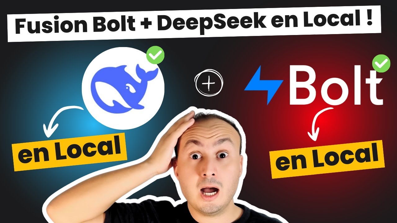Découvrez comment j'ai uni Bolt et DeepSeek en local ! 😲 HALLUCINANT