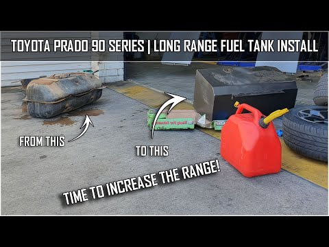 Toyota Prado 90 Series // Long Range Fuel Tank Install