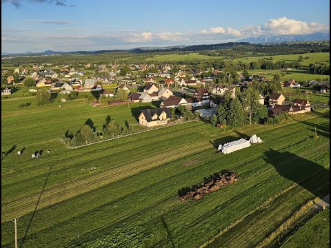 Rogoźnik i Podhale z góry.