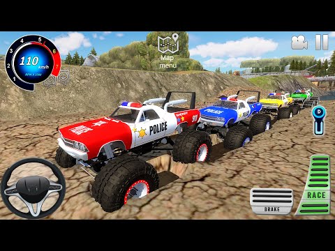 Juegos De Carros - Police Monster Truck Stunts Driver Simulator - Android / IOS Gameplay FHD #1
