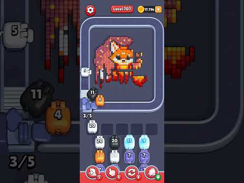 Pixel Flow Level 707 Walkthrough