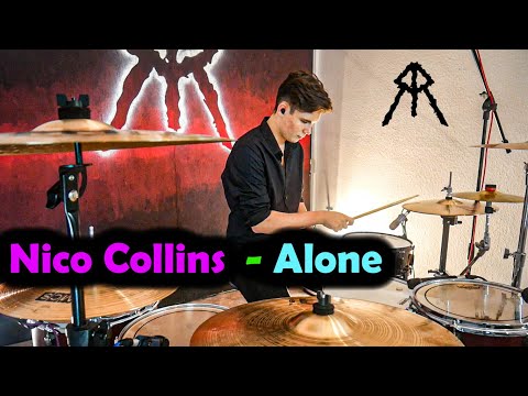 Nico Collins - Alone | Matyas Rigo - Drum and Guitar Cover Ft. Peter Villas