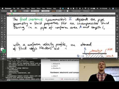 System Dynamics and Controls: Lecture 012 Lumped Parameter Modeling of Fluid Systems.