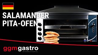 Gas Pita Ugn/ Salamander PRO - 13,2 kW - Vattenbad