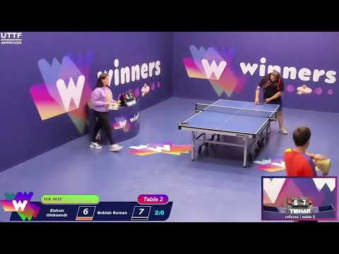 Winners League  25.09.21 Ziakun Oleksandr - Boklah Roman  17:00