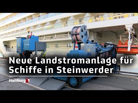 Cruise Center Steinwerder: Neue Landstromanlage für die anlegenden Schiffe