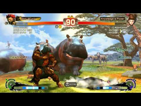 Alkaponne28 (AK) vs AllanGamer (JU) | SSF4: Arcade Edition PC - Ranked Match