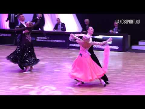 German Pugachev - Ariadna Tishova RUS, Slow Foxtrot | WDSF European Champ Youth Standard