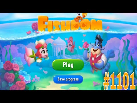 Fishdom - Puzzle Games | RKM Gaming | Aquarium Games | Fish Games | Level - 1101