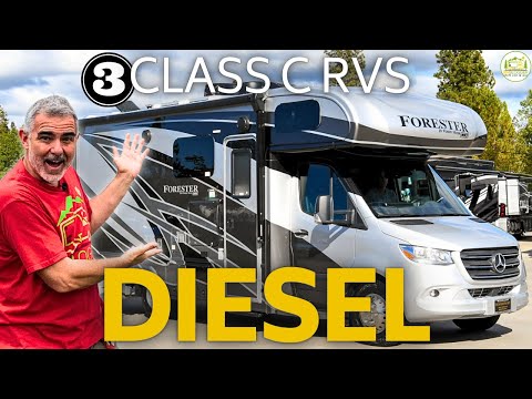 3 Small Diesel Class C RVs Tours: All Under 25 Feet!