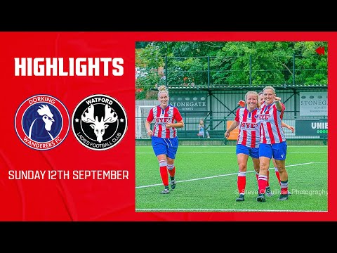 Highlights | Dorking Ladies 6 - 0 Watford Ladies | 12.09.21