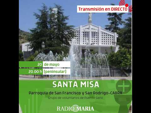Misa retransmitida por Radio María