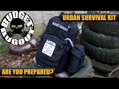 Urban Survival Kit / Bug Out Bag | Build Your Own Best Disaster / Zombie Survival Kit! Budget Bugout