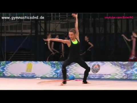 Victoria Mazur Hoop Podium Training - WC Tashkent 2017