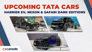 Nexon EV Dark, Harrier EV, Safari Dark Red | New Tata Models at Bharat Mobility Expo 2024| CarWale