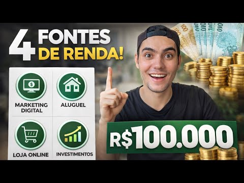 I went from zero to R$100,000 with 4 sources of income (being a CLT employee).