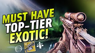 You Need to Get the CLOUDSTRIKE Exotic Sniper IMMEDIATELY in Destiny 2 Lightfall!!!