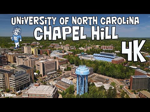 UNC Chapel Hill 4K (DJI Mavic Air 2 Drone Footage) University of North Carolina Chapel Hill Tarheels