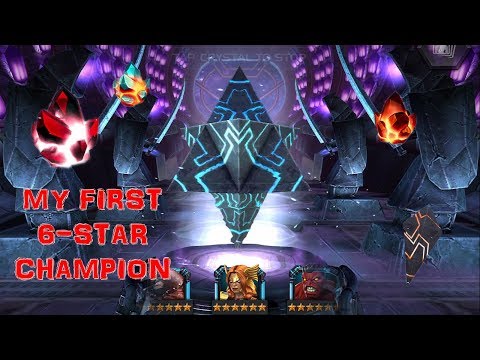 MARVEL CONTEST OF CHAMPIONS: Crystal Opening - My First 6-Star Champion
