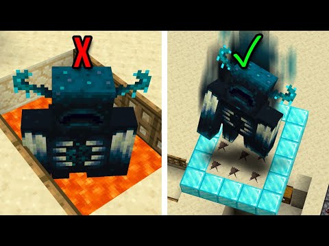 The Best Way To Kill The Warden In Minecraft