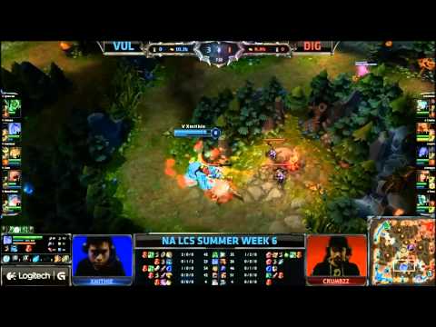 VUL vs DIG - NA LCS - Week 6 - League of Legends