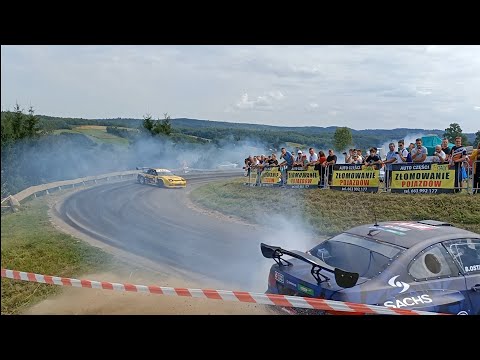 Kraksa na trasie Drift Show Izdebki 2021