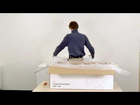 Unboxing ABB SWIFTI™ CRB 1100 Cobot
