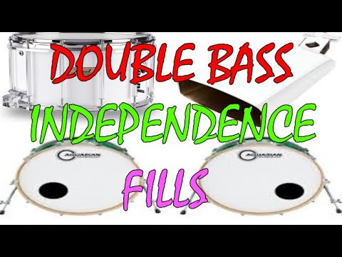 Double Bass Independence - Fills - Drum Lesson 6