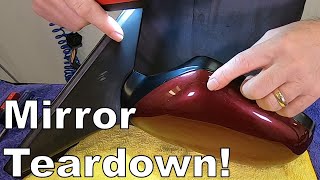 Aston Martin DB9 Door Mirror Teardown