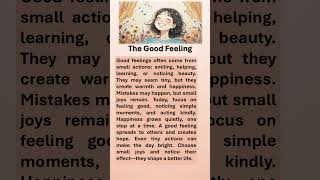 The Good Feeling #motivation #boostyourconfidence #selfimprovement #good #feelings