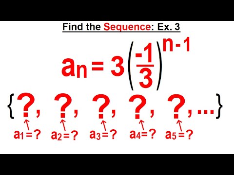 Algebra Ch 48 Sequences and Series 1 of 34 What is the Difference