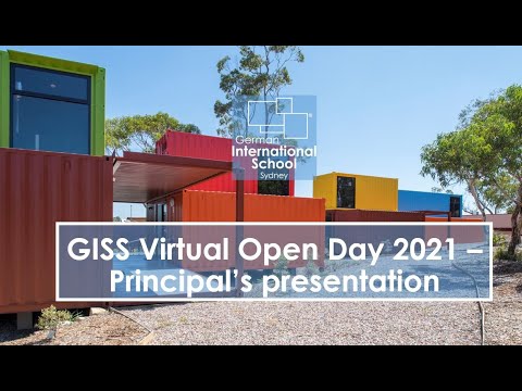 GISS Virtual Open Day 2021   Principal's Presentation