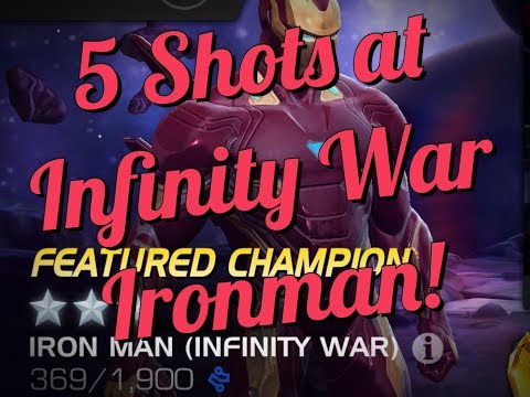5 shots at Infinity War Ironman! | Marvel Contest of Champions
