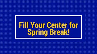 Tuesday Tip:   Spring Break Field Trips