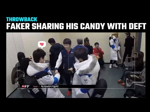 [Throwback] Faker sharing his candy with Deft | Mapo Duo moments | Worlds 2022 Finals | T1 vs DRX