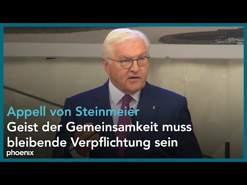 Tag der Demokratie: Rede von Bundespräsident Frank-Walter Steinmeier | 25.05.24
