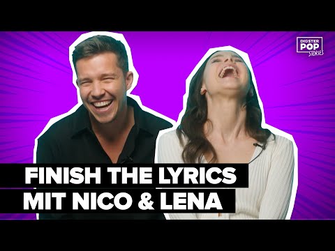 Lena & Nico singen "Auf die Party", "Players" & Co. | Finish The Lyrics
