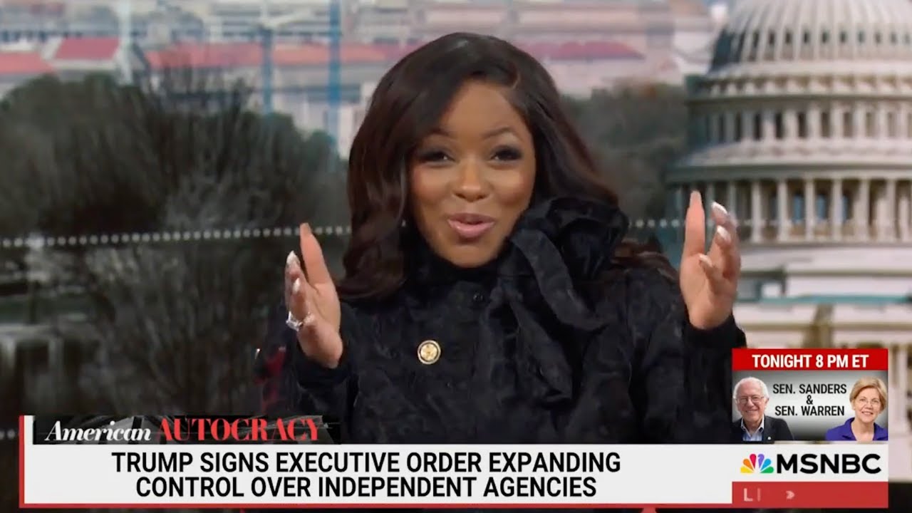 Rep. Crockett Calls Out Incompetent Administration & Trump-Musk Failures | LIVE Interview on MSNBC