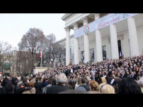 Hungarian celebration March 15 2014 Nemzeti dal / National poem