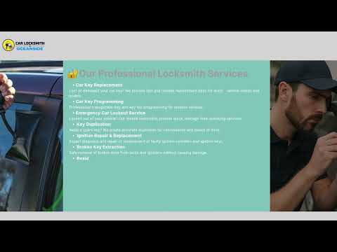 Auto Locksmith Oceanside Ca