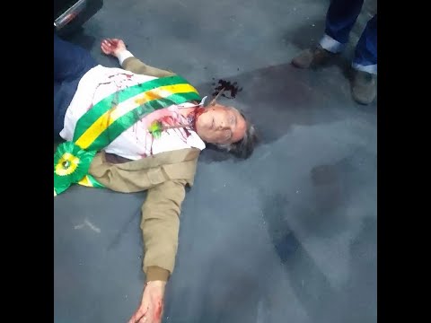 Vídeo mostra um supos ataque ao Presidente Bolsonaro e viraliza na Internet
