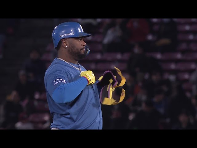 【5回表】2試合連続タイムリー!! ファイターズ・レイエス 2ベースヒットで勝ち越し!! 2025年4月9日 東北楽天ゴールデンイーグルス 対 北海道日本ハムファイターズ