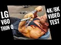 GAINS IN 8K!!!! LG V60 Thin Q Video Quality