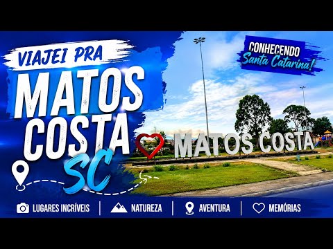 Viajei pra Matos Costas SC | Conhecendo um Pouco das Histórias da Cidade da minha Tia | Vlog Viagem 
