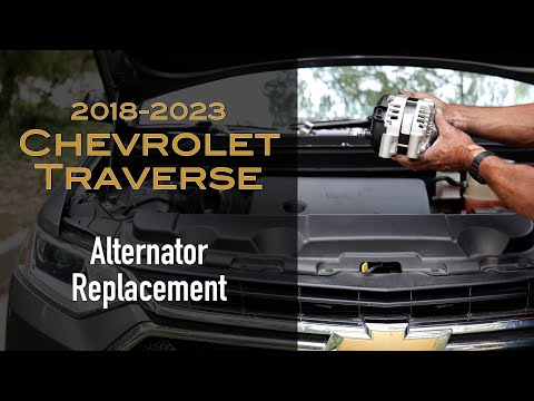 How to Replace the Alternator on a 2018-2022 Chevrolet Traverse (Step