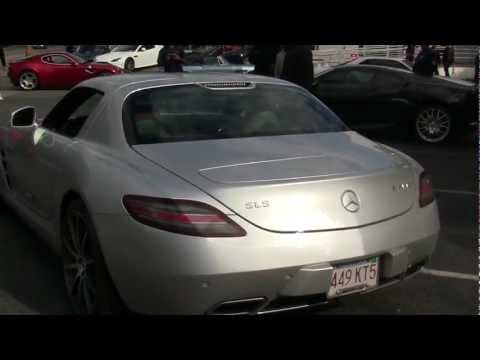 Thumbnail for Mercedes SLS AMG HARD Revs + Acceleration and Ferrari 365 GTC/4 Acceleration! by Ferrari 365 GTC/4