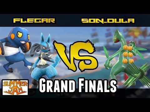 Summer Jam 12 GRAND FINALS | InC Flegar (Croagunk, Lucario) vs Son_Dula (Sceptile) Pokken