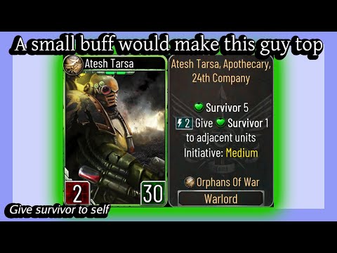 Tarsa is so close to being decent || The Horus Heresy: Legions