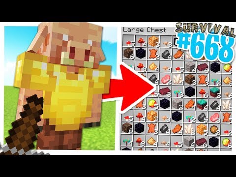 FARM di PIGLIN, OSSIDIANA, QUARZO in 1.16 - Minecraft ITA SURVIVAL #668